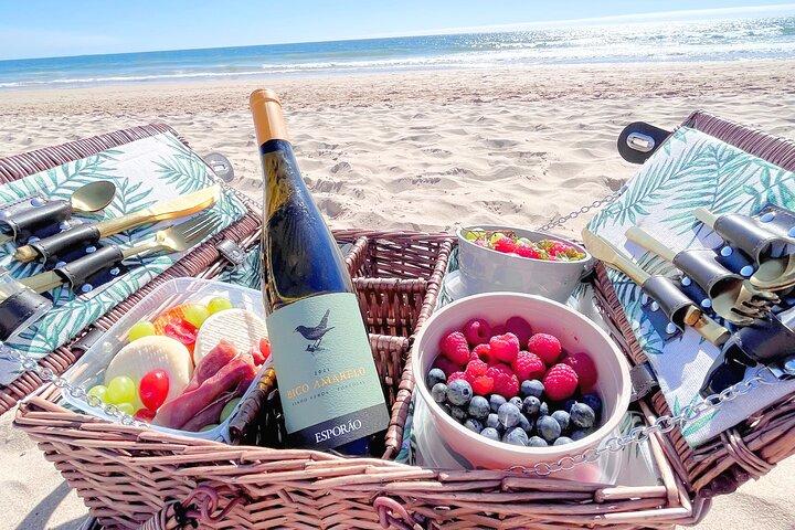 Lisbon Brunch Beach Picnic with Beach Set-up and Transfers