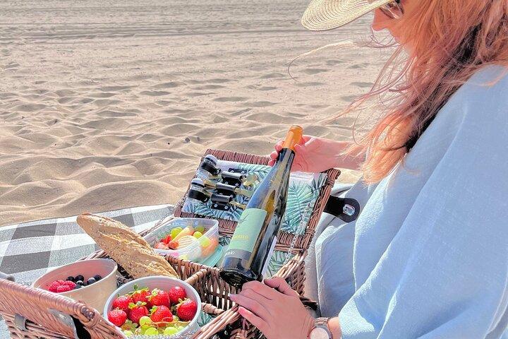Lisbon Brunch Beach Picnic with Beach Set-up and Transfers