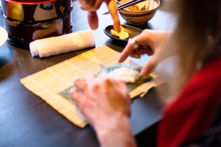 Kyoto Making Wagyu Sushi experience