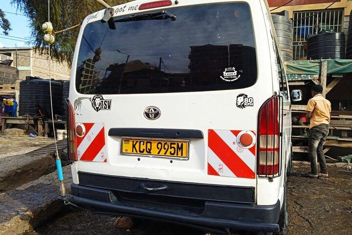 Private Road transfer from Nairobi to Amboseli