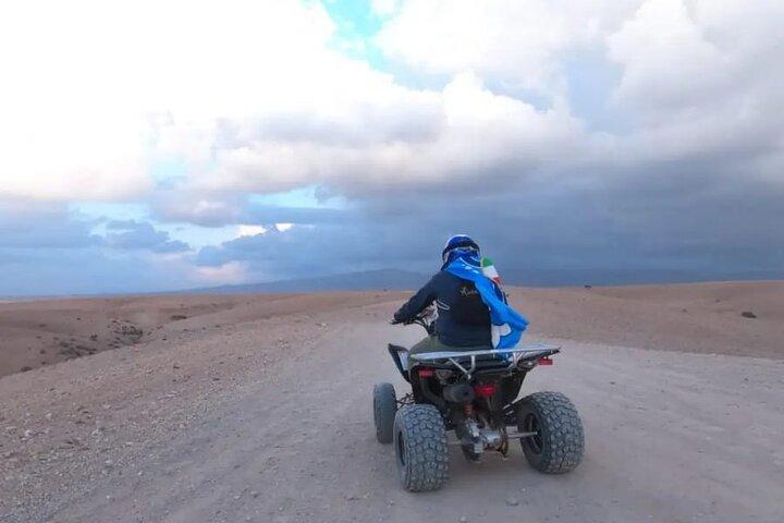 Agafay desert quad bike adventure