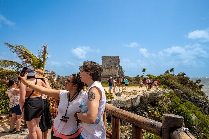 Tulum 4x1. Tulum, COBA, cenote and Playa Del Carmen, with lunch.