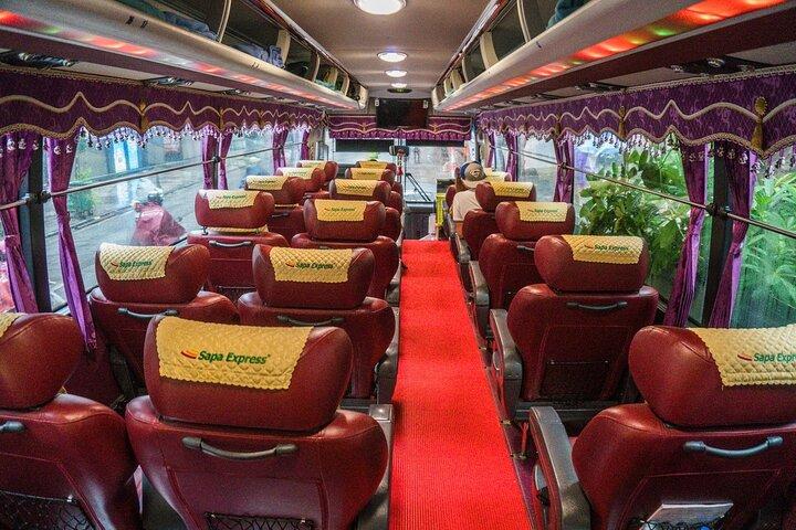 Sapa Limousine 28 Seats Bus From Hanoi To Sapa Or Return