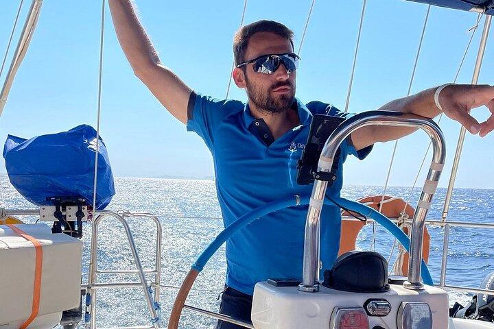 Sailingboat: Kleftiko & Poliegos Full Day with Lunch & Open bar