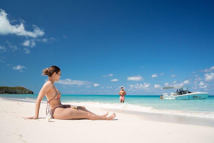 Pink Sand Beach and Swimming Pigs Adventure from Nassau
