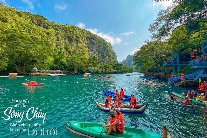 Paradise Cave & Dark Cave adventure Zipline Mud Bath, Jungle Trek