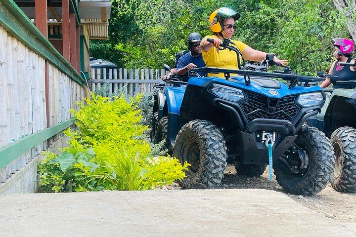 ATV Tour, Limestone Bamboo Rafting