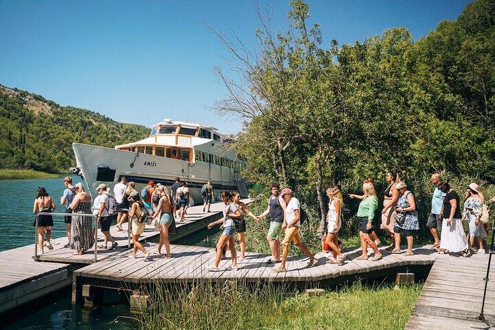From Split: Krka Waterfalls, Food & Wine Tasting Tour