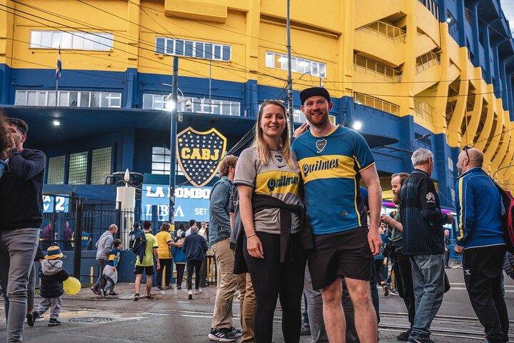 Boca Juniors Game at La Bombonera with Local & Transport