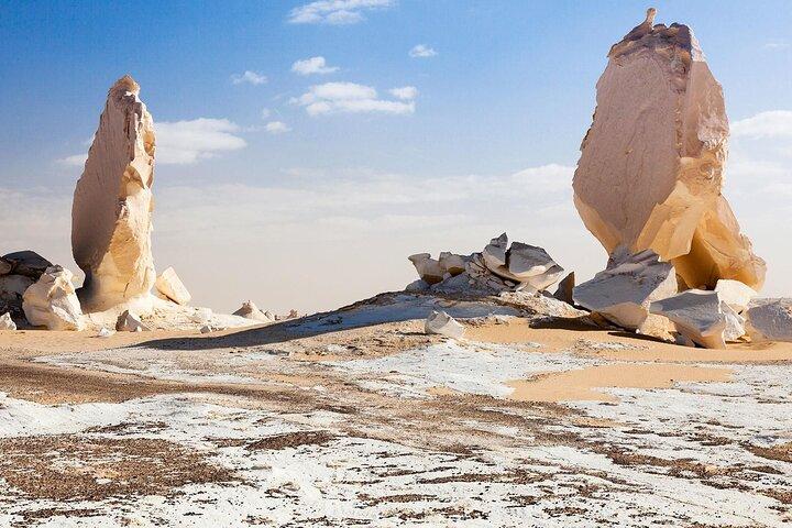 2 Days Explore the Unique White Desert from Cairo