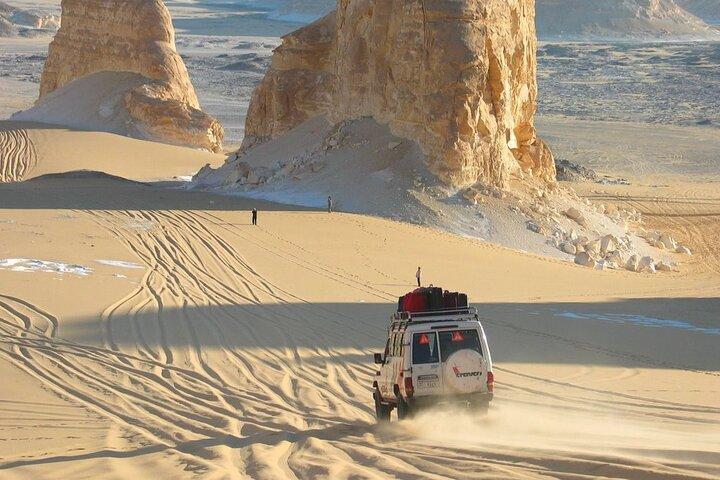 2 Days Explore the Unique White Desert from Cairo