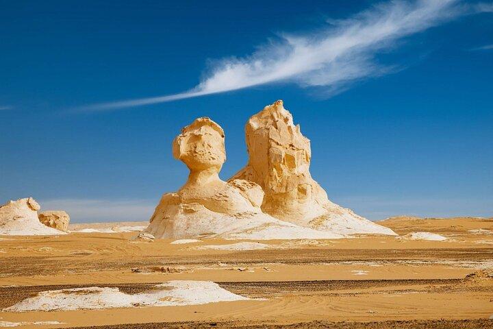 2 Days Explore the Unique White Desert from Cairo