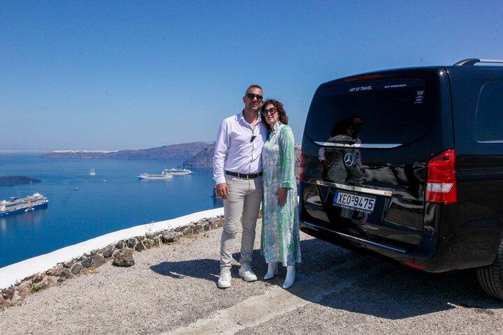 4h private tour of Santorini's sights