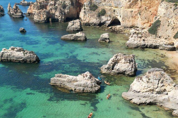 Kayak Cave and Cliff Tour - Alvor and Portimão
