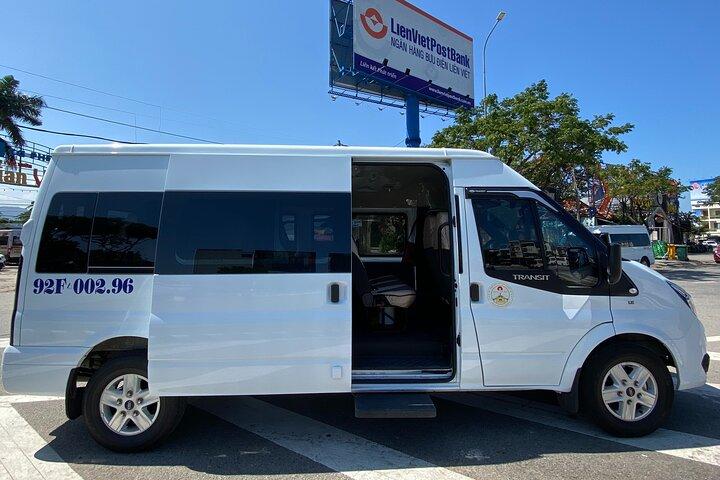 Shuttle bus to My Son Sanctuary from Da Nang