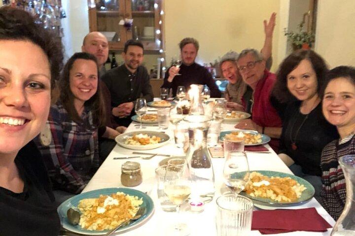 Traditional Hungarian Grandma's Dinner in Budapest