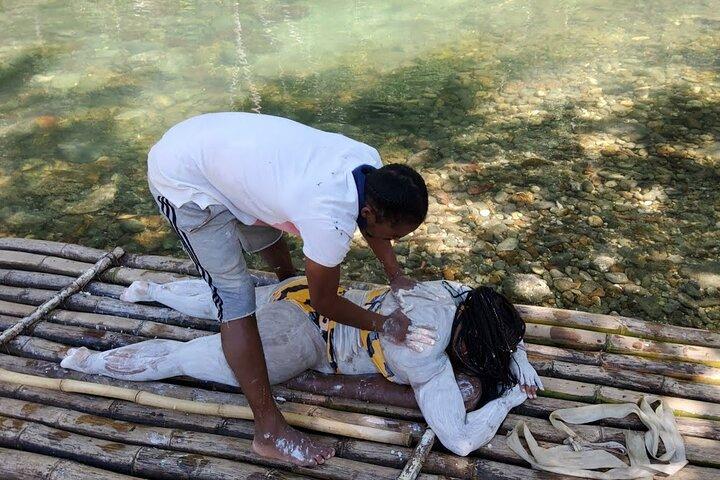 Bamboo Rafting and Limestone Massage in Montego Bay