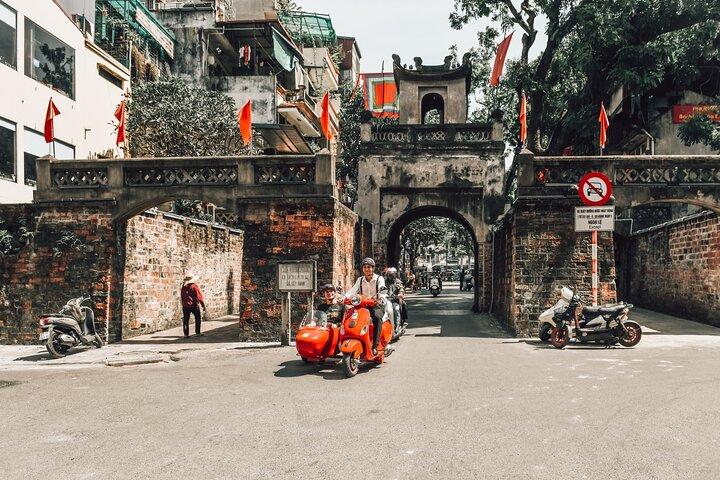 Small Group Vespa Sidecar Tour in Hanoi