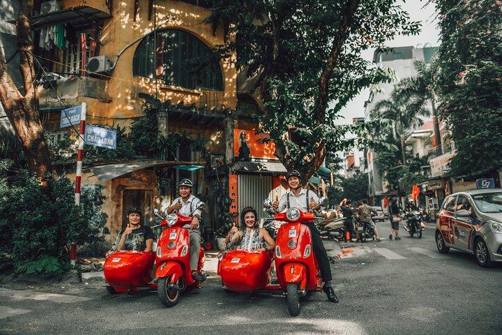 Small Group Vespa Sidecar Tour in Hanoi