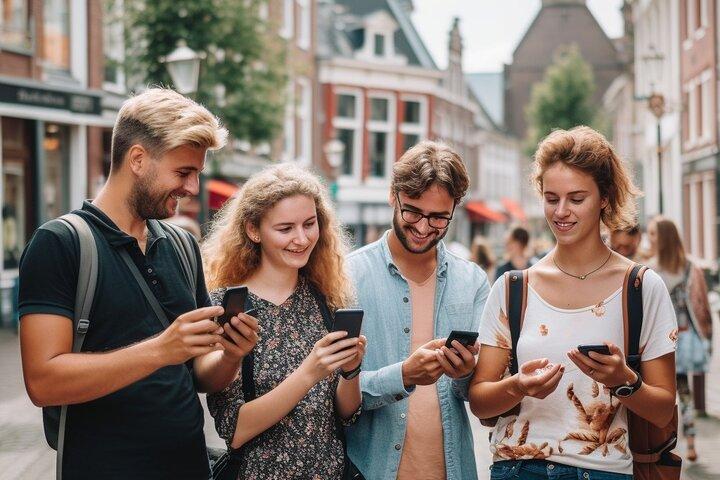 90 minutes Self-Guided Walking tour with puzzles in Leiden
