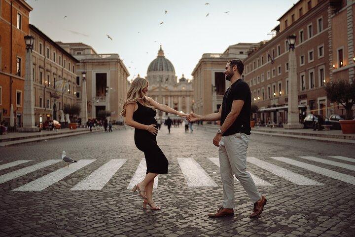 Professional photoshoot in Rome