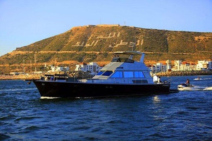 Half-Day Agadir Coastal Boat Trip with Lunch
