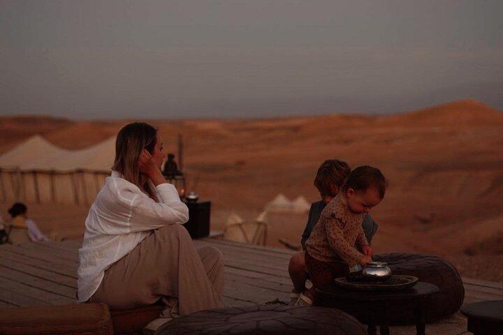 Marrakech: Magical Agafay Dinner, Music & Fire Show
