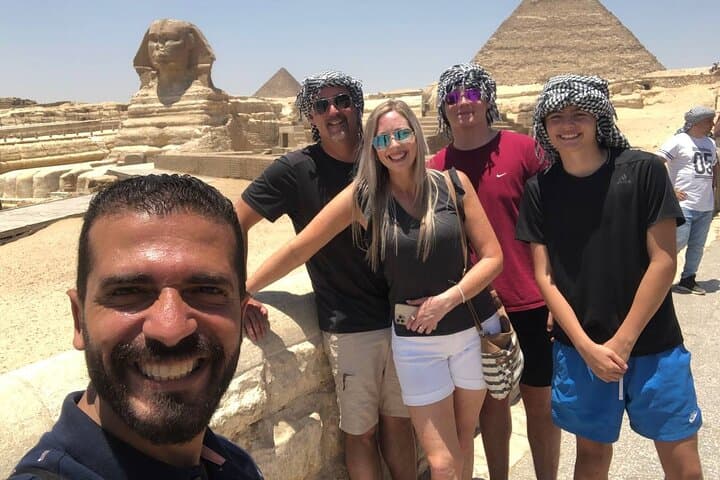 Private Tour to Giza Pyramids, Memphis, Saqqara and Camel Ride