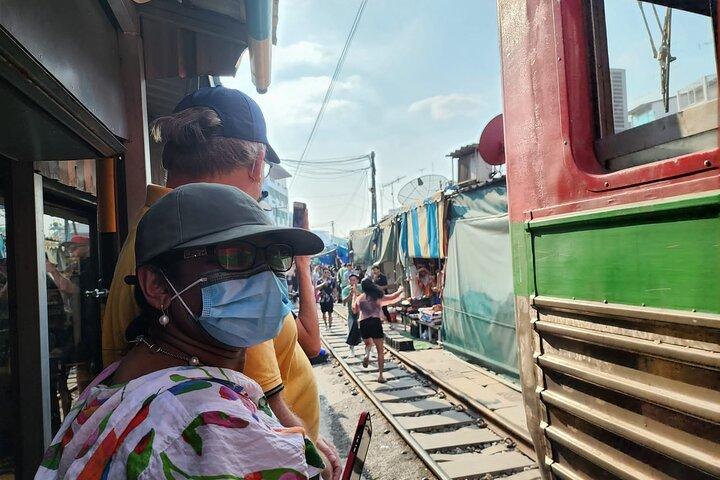 Mae Klong Floating Market & Historical Kanchanaburi One Day Tour