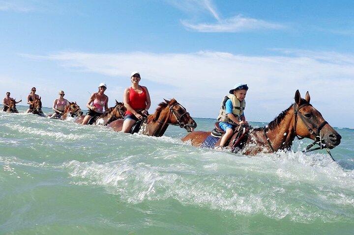 Private Bamboo Rafting and Horseback Riding from Ocho Rios