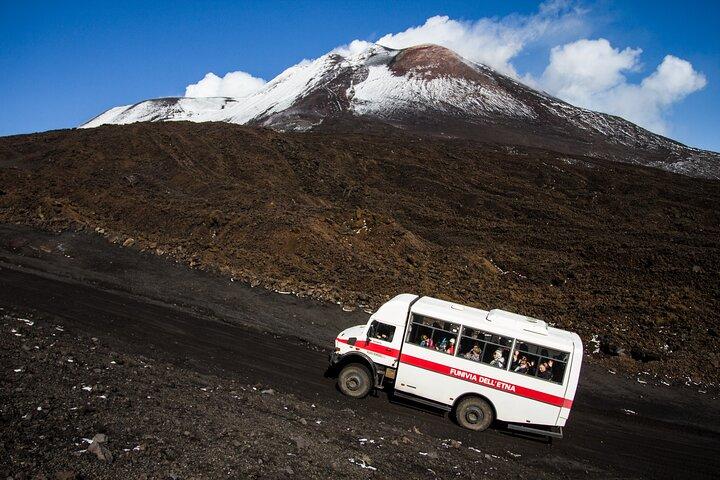 Mount Etna South Slope: Ticketing for the Etna Cable Car