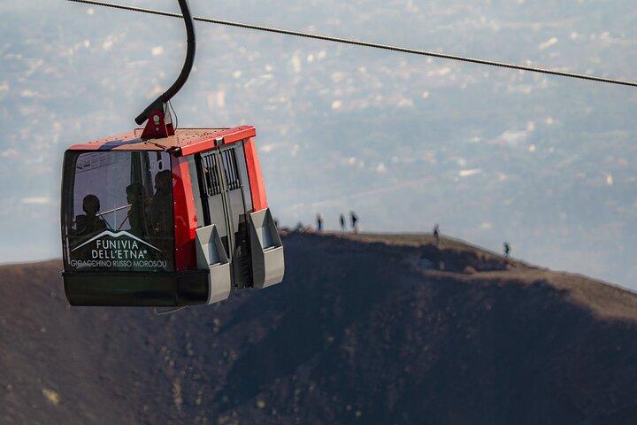 Mount Etna South Slope: Ticketing for the Etna Cable Car