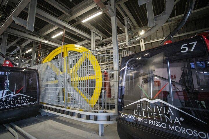 Mount Etna South Slope: Ticketing for the Etna Cable Car