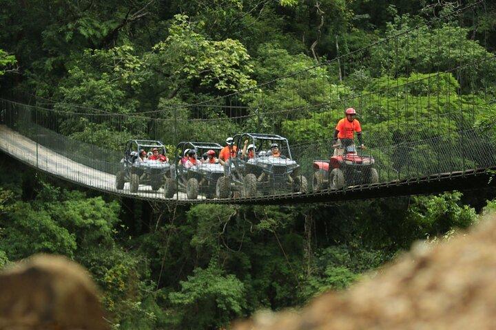 Half Day ATV and RZR Tour to El Jorullo Hanging Bridge