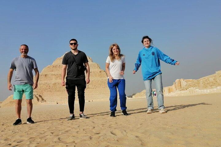 Day Tour Visit Pyramids, Sphinx, Saqqara and Memphis