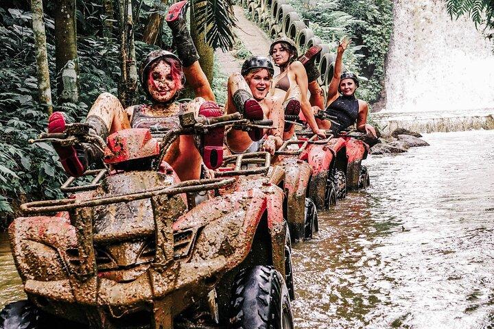 Ubud ATV Quad Bike Adventure with Gorilla Cave and Lunch