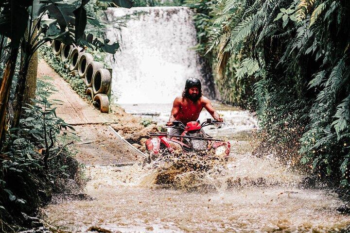 Ubud ATV Quad Bike Adventure with Gorilla Cave and Lunch