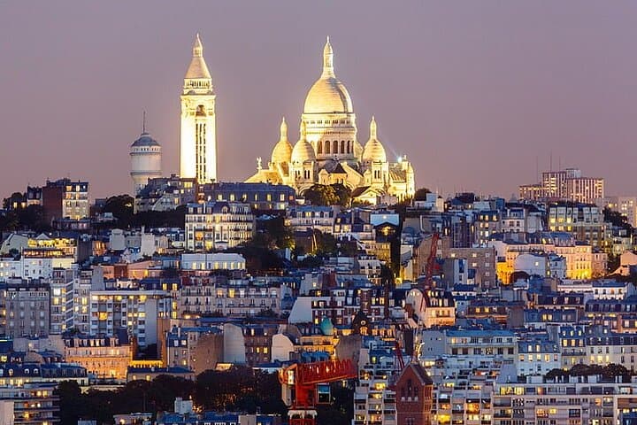 Private Paris City Night Sightseeing Tour by Car