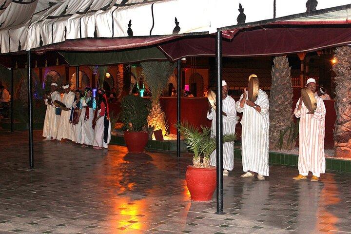 Chez Ali Marrakech Fantasia Show with Dinner and private transfer