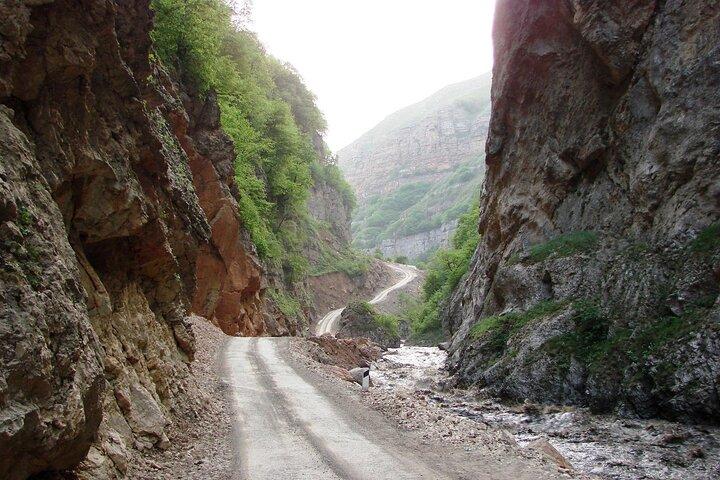 From Baku: Guba & Khinalig & Candy Mountains (Private or Group)