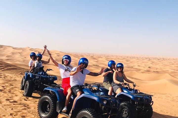 Half Day Morning Safari with Quad Bike and Camel Ride