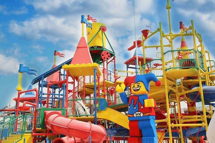 Dubai Motiongate & Legoland Water Park Ticket with Pick and drop