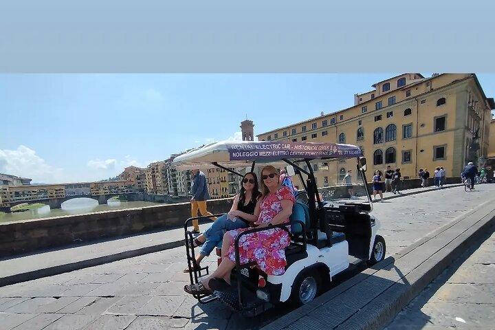 Gran tour Panorama di Firenze in tuktuk golfcart