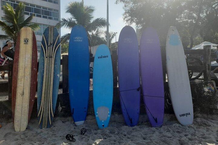 Surf Lessons at Arpoador in Ipanema