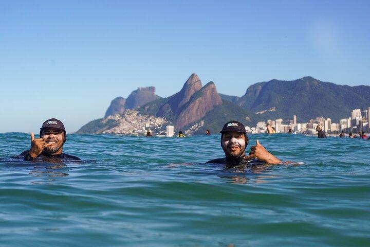 Surf Lessons at Arpoador in Ipanema