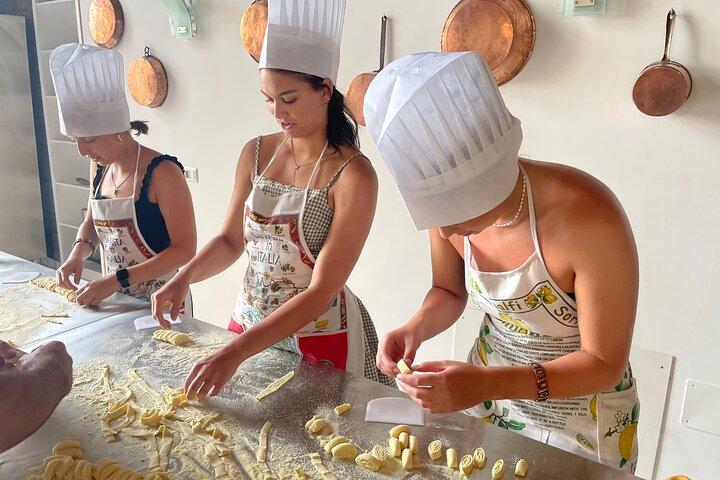 Shared Cooking Class with Fresh Garden Ingredients in Sorrento