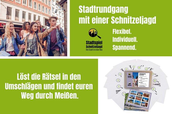 City game scavenger hunt Meissen - independent city tour I discovery tour