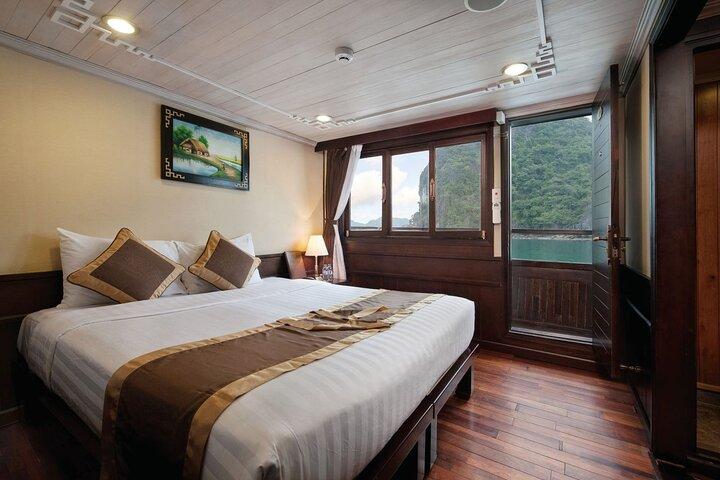 BOUTIQUE CRUISES Halong Bay 2 Days,1 Night Tour: Swimming,Caving, and Kayaking