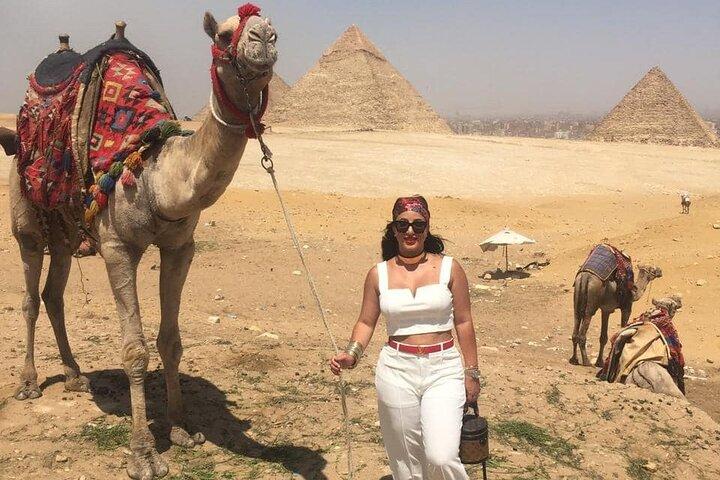 Private Tour Giza pyramids Sphinx Camel Ride Lunch Quad ATV bike