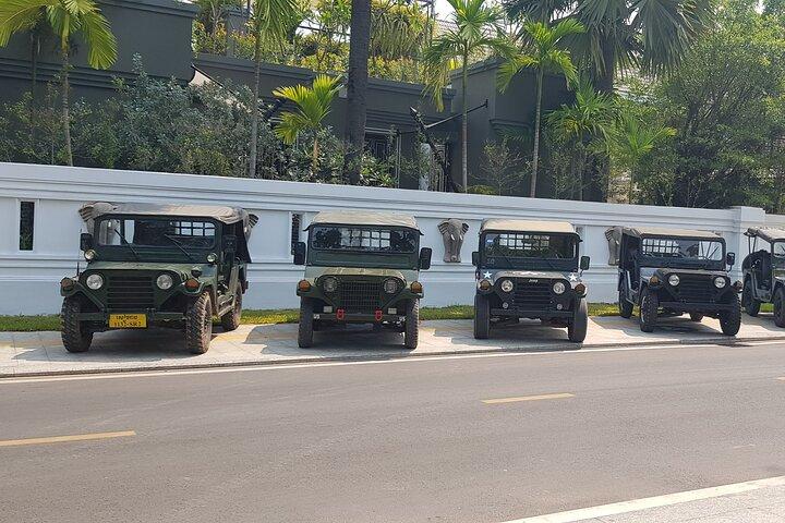 Siem Reap City Private Half-Day Tour by U.S Army Jeep